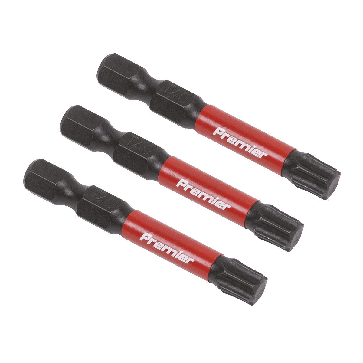 Premier TRX-Star* Impact Power Tool Bits T40 x 50mm 3pc