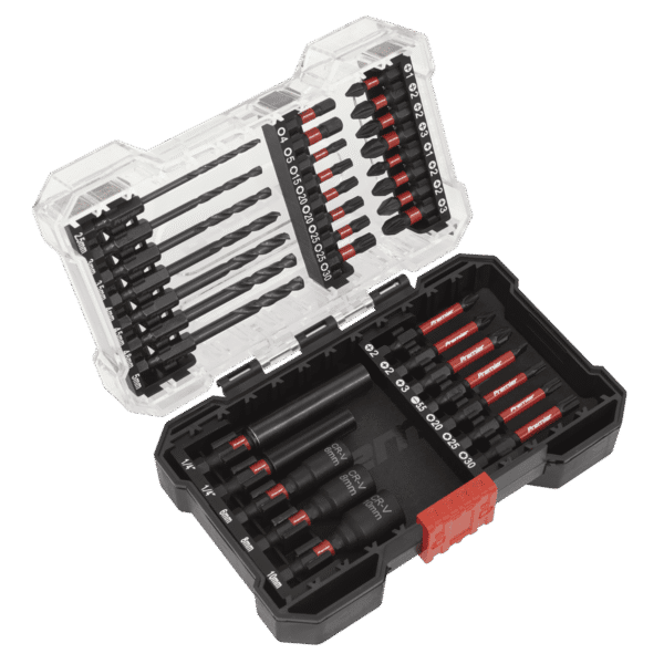 Impact Grade Power Tool Bit Set 35pc