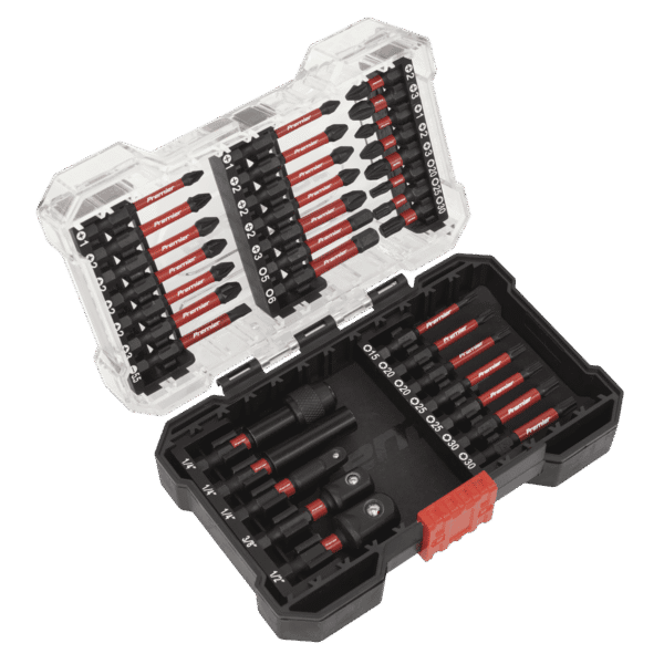 Impact Grade Power Tool Bit Set 34pc