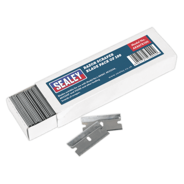 Razor Scraper Blade - Pack of 100