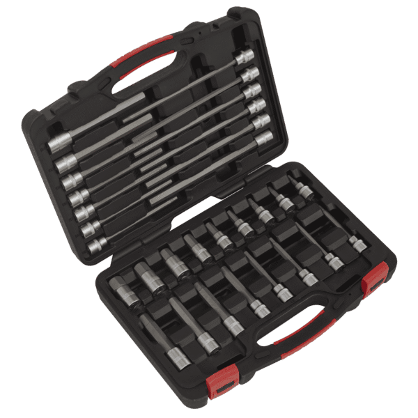 Premier Platinum Hex Socket Bit Set 3/8"Sq Drive 30pc