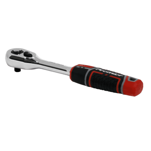 Premier Ratchet Wrench with Flip Reverse 1/4"Sq Drive