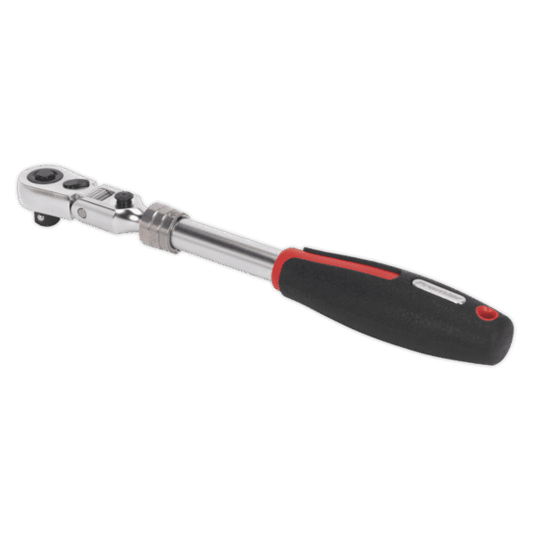 Premier Platinum Locking Flexi-Head Extendable Ratchet Wrench 3/8"Sq Drive