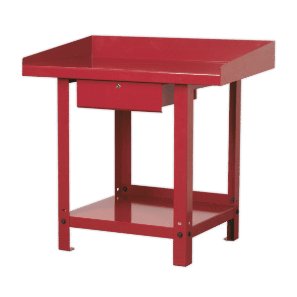Steel Workbench with Drawer 1m