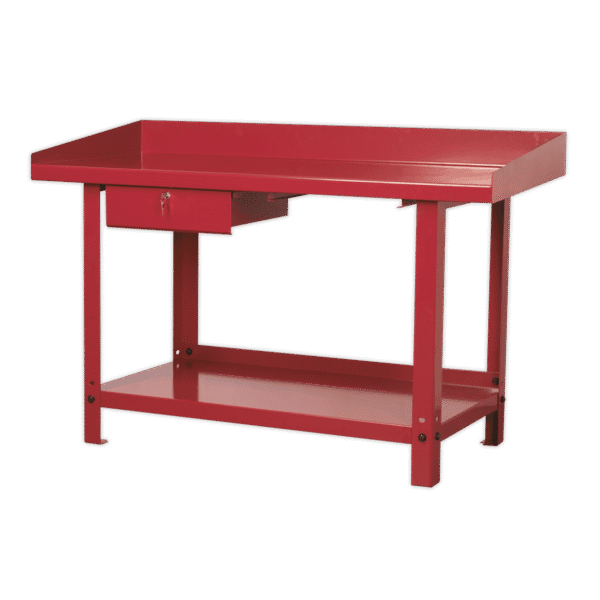 Steel Workbench with Drawer 1.5m