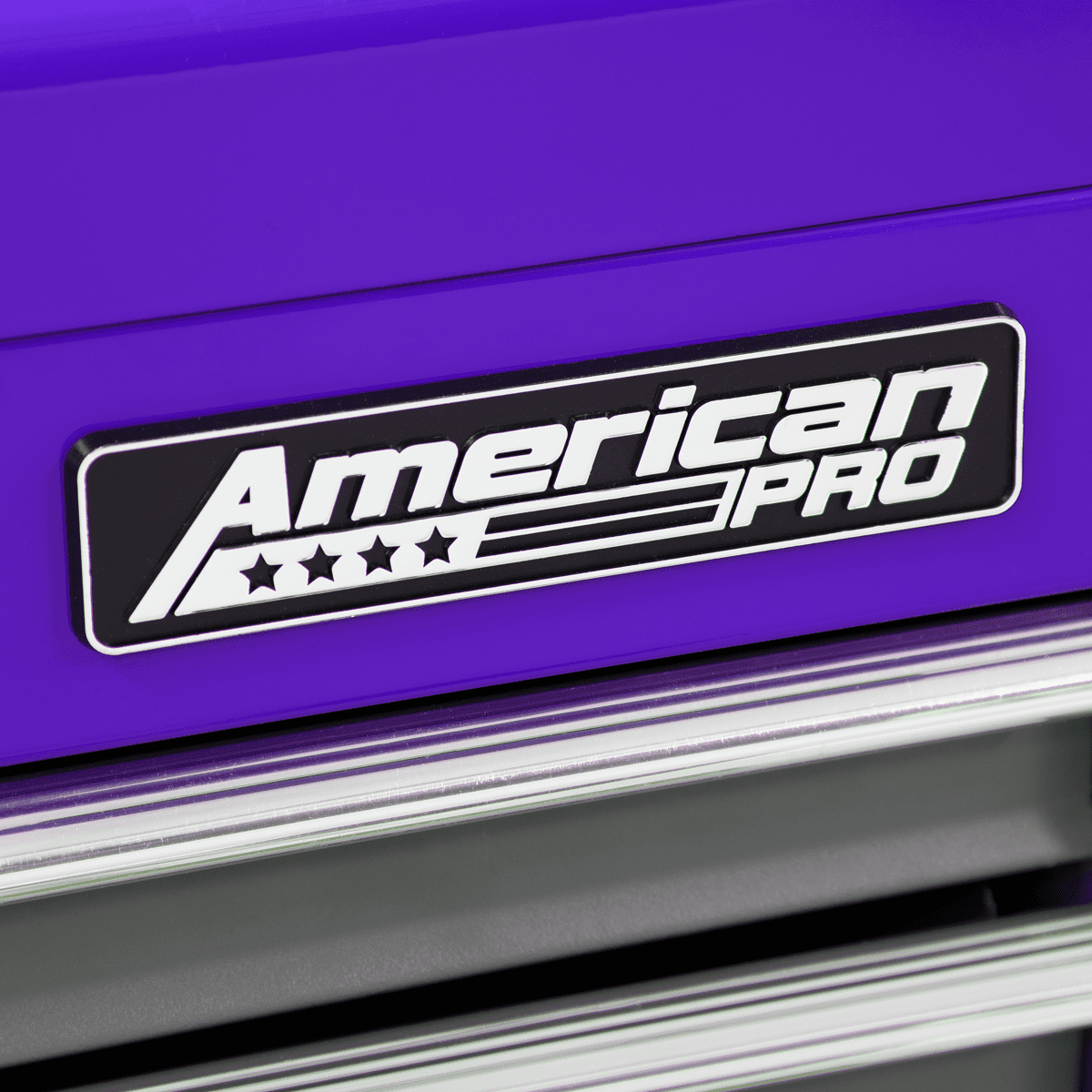 American PRO® Topchest & Rollcab Combination 6 Drawer - Purple/Grey - Image 8