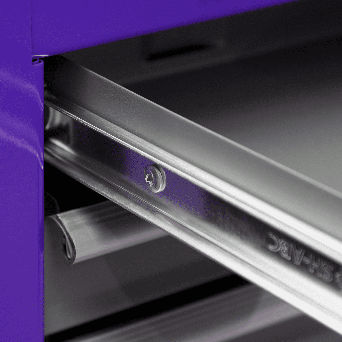 American PRO® Topchest & Rollcab Combination 6 Drawer - Purple/Grey - Image 12