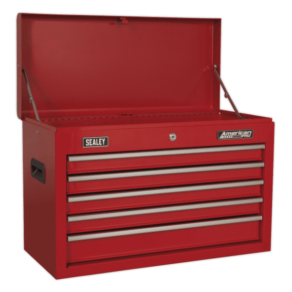 American PRO® Topchest 5 Drawer - Red