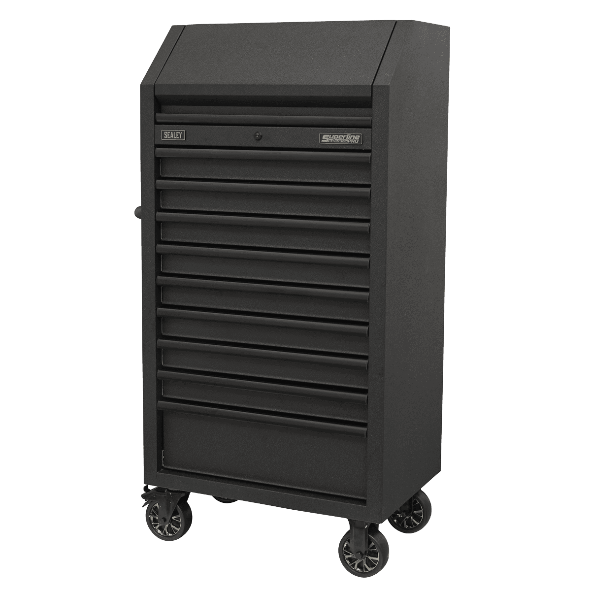 Superline PRO® Black Edition Tower Cabinet with 9 Soft Close Drawers & Power Bar 690mm - Image 8