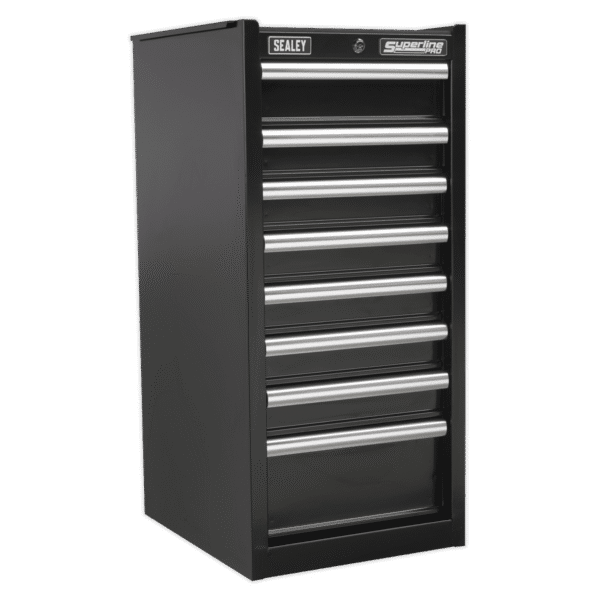 Superline PRO® Hang-On Chest 8 Drawer - Black