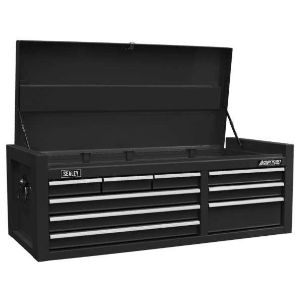 American PRO® Topchest 9 Drawer - Black