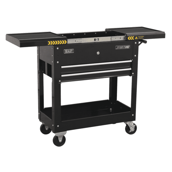 American PRO® Mobile Tool & Parts Trolley - Black
