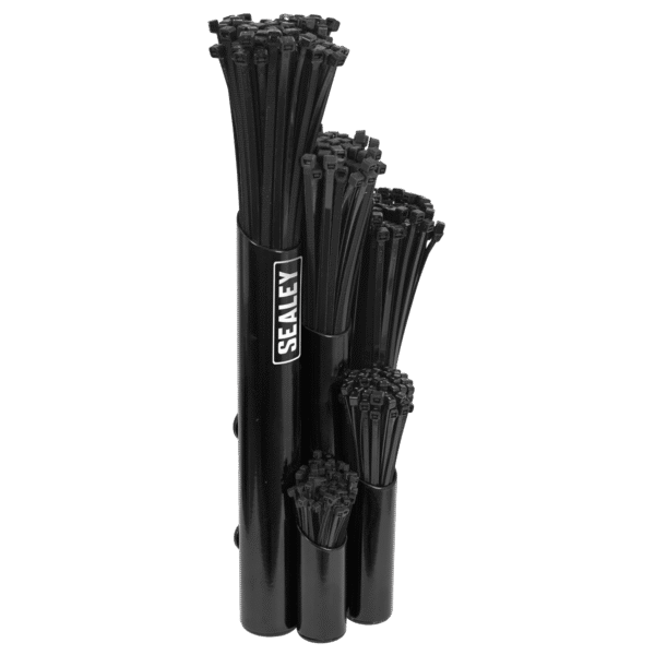 Large Magnetic Cable Tie Holder - Black