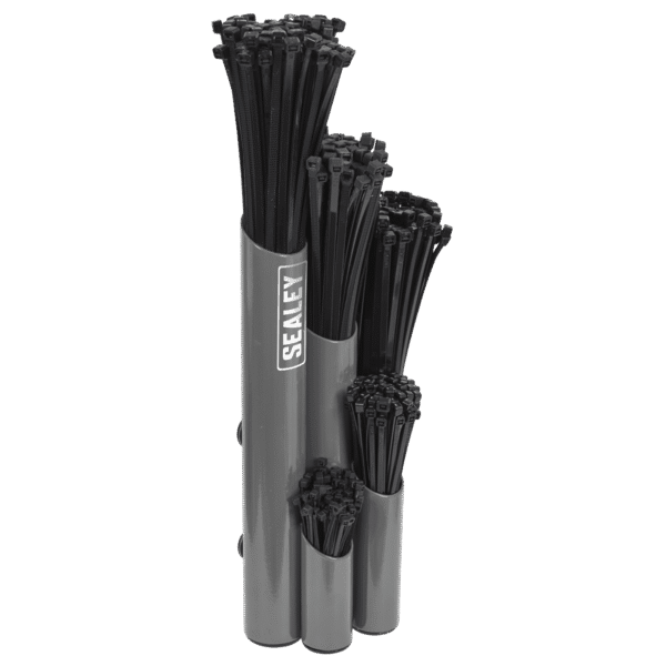 Large Magnetic Cable Tie Holder - Grey