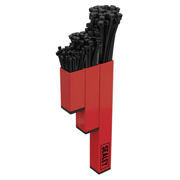 Magnetic Cable Tie Holder - Red