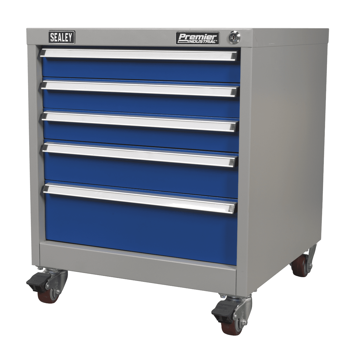 Premier Industrial™ Mobile Industrial Cabinet 5 Drawer - Image 2
