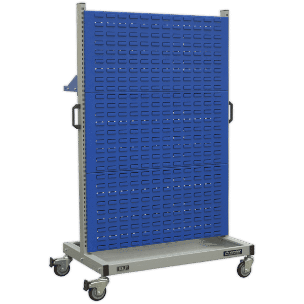 Premier Industrial™ Mobile Storage System with Shelf