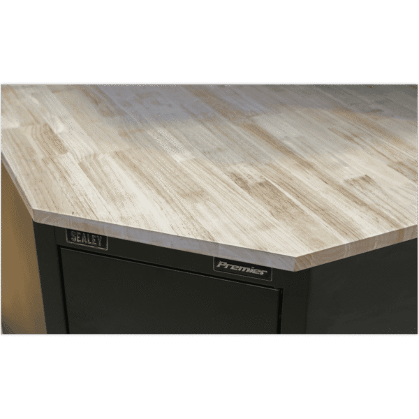 Premier™ Hardwood Corner Worktop 930mm