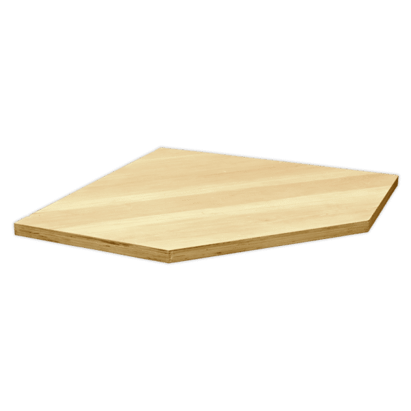 Superline PRO® Pressed Wood Worktop for Modular Corner Cabinet 865mm