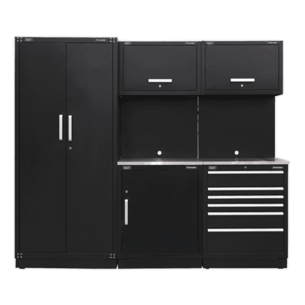 Premier™ Storage System with Stainless Worktop 2.48m