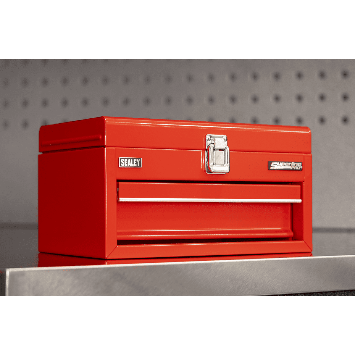 Superline Pro® Mini Toolbox 1 Drawer - Red - Image 9