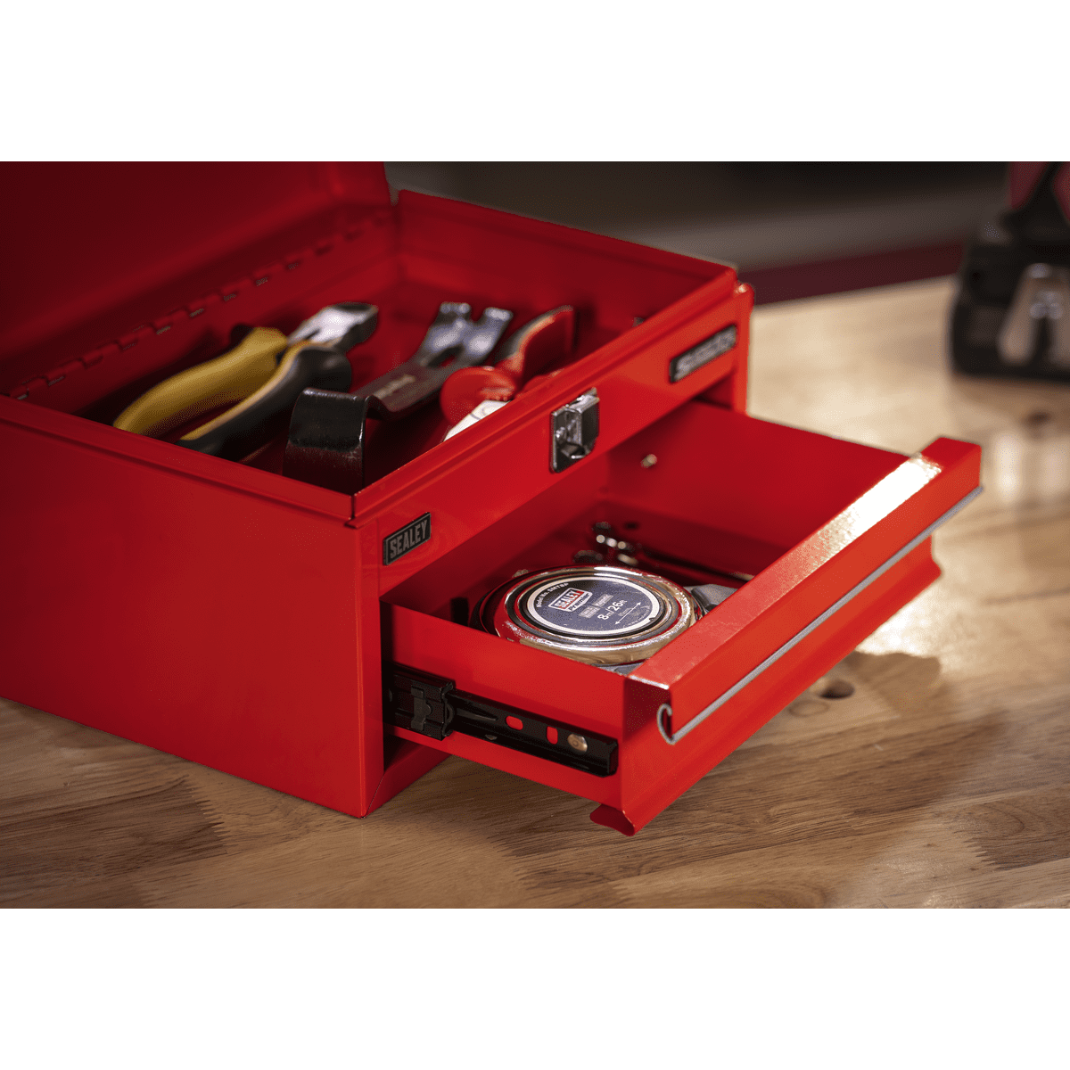 Superline Pro® Mini Toolbox 1 Drawer - Red - Image 2