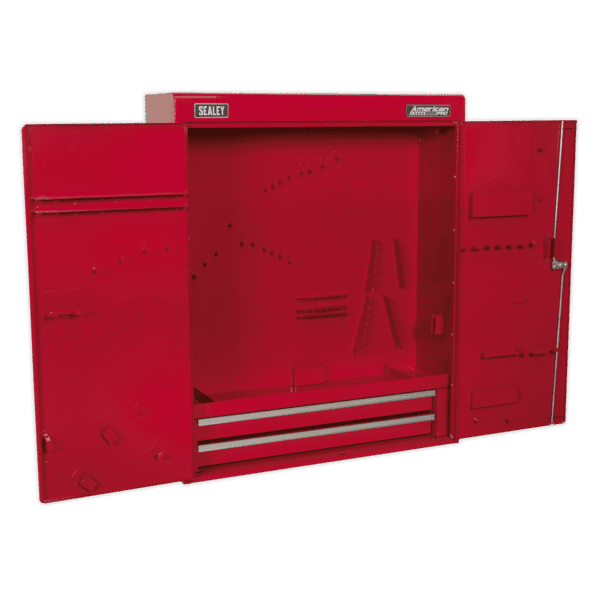 American PRO® Wall Mounting Tool Cabinet with 2 Drawers