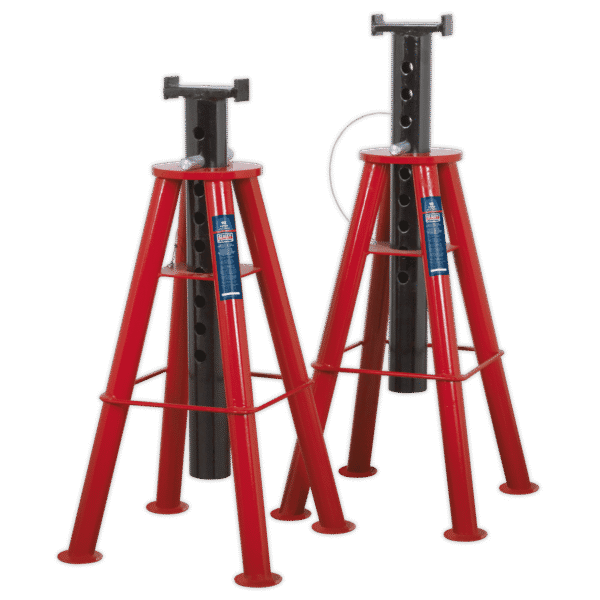 Premier Axle Stands (Pair) 10 Tonne Capacity per Stand High Level