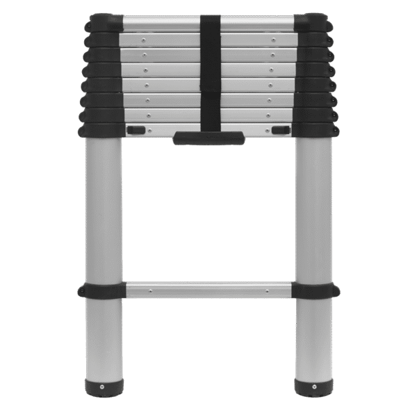 Telescopic Ladder 9-Tread Aluminium - EN 131