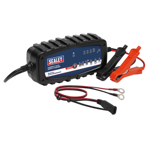6/12V Compact Auto Smart Charger & Maintainer 2A