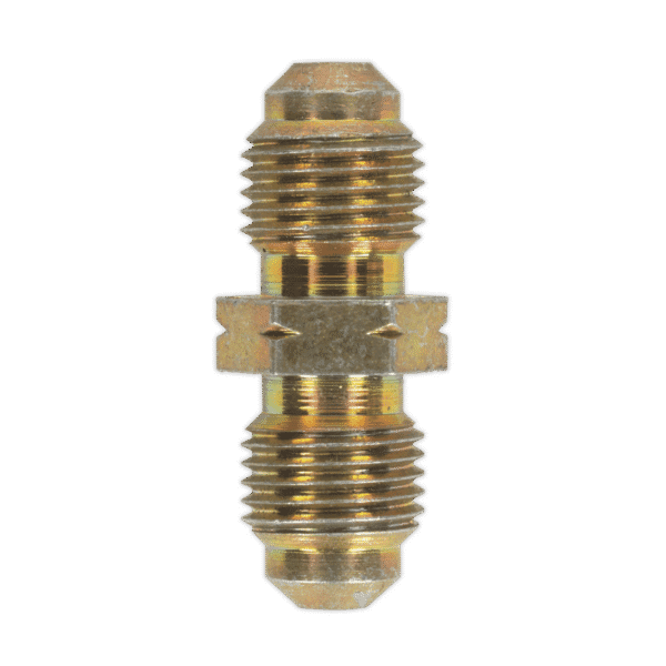 Male to Male Brake Tube Connector M10 x 1mm - Pack of 10