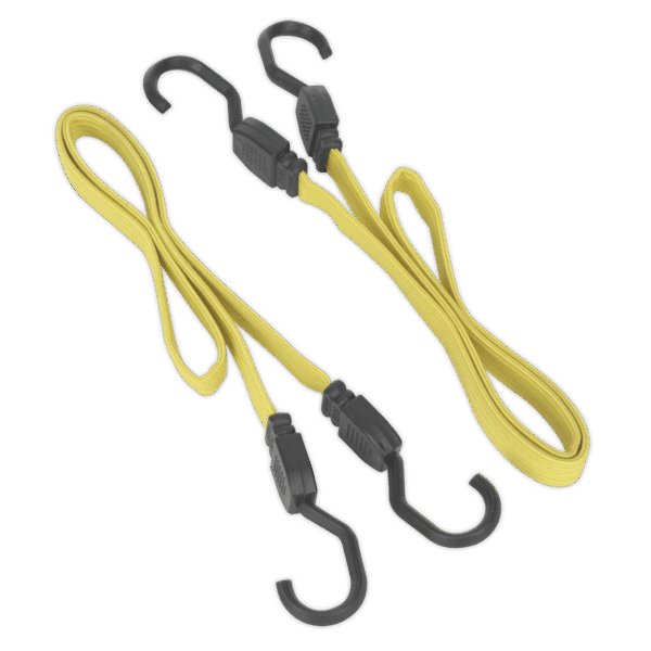 Flat Bungee Cord Set 910mm 2pc