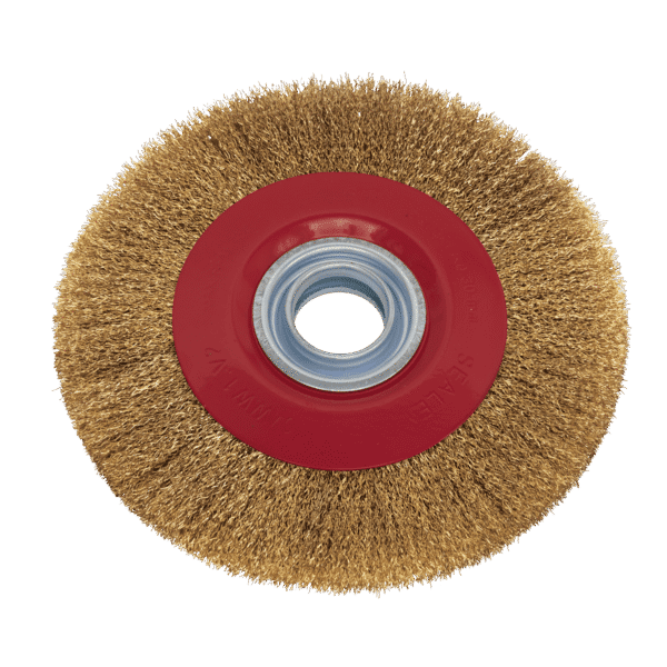 200 x 13mm Crimped Narrow Wire Wheel 32mm Bore
