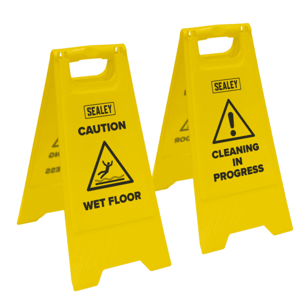 Wet Floor Signs - Pack of 2