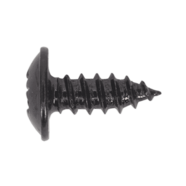 Self-Tapping Pozi Flanged Head Screw 3.5 x 10mm, Black - Pack of 100