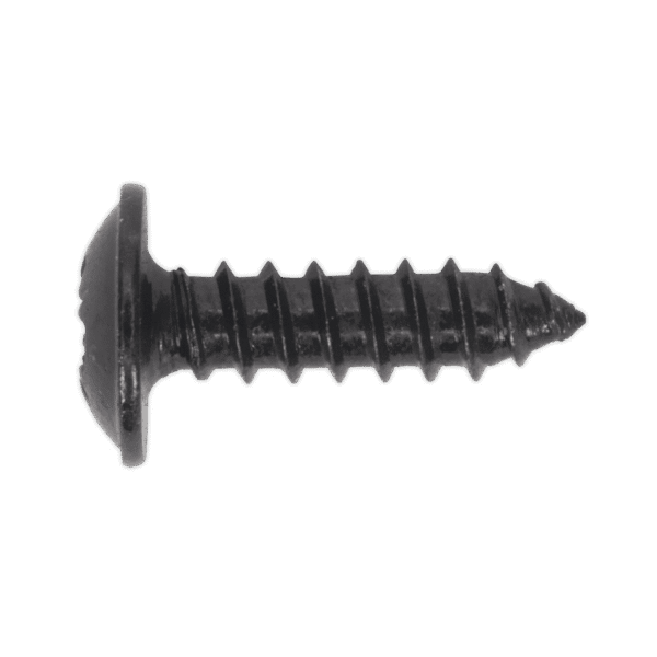 Self-Tapping Pozi Flanged Head Screw 3.5 x 13mm, Black - Pack of 100