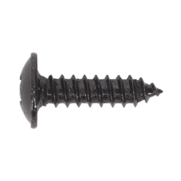 Self-Tapping Pozi Flanged Head Screw 4.2 x 16mm, Black - Pack of 100