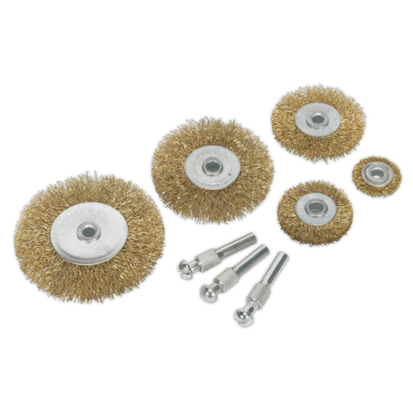 Crimped Wire Brush Set 8pc
