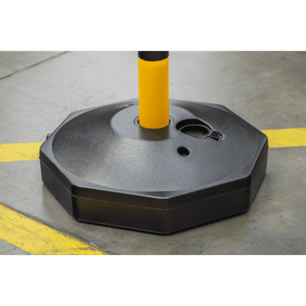 Post & Chain Kit 25m - Black/Yellow