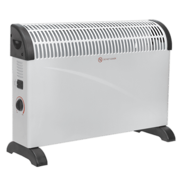 Convector Heater with 3 Heat Settings Thermostat 2000W/230V