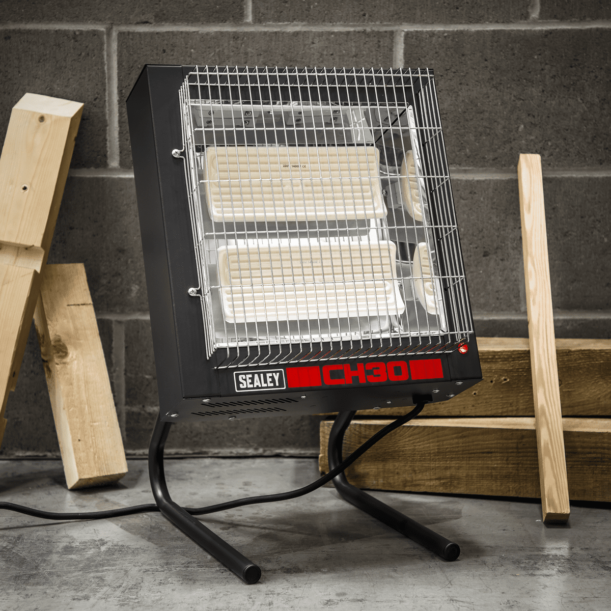Ceramic Heater 1.4/2.8kW 230V - Image 4