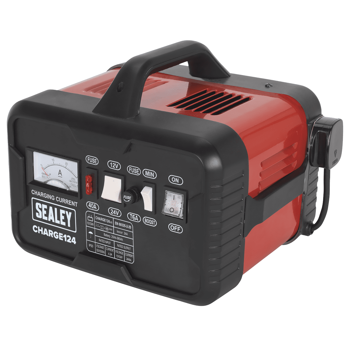 12/24V Battery Charger 28A 230V