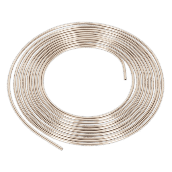 Brake Pipe Seamless Tube Cupro-Nickel 22 Gauge 3/16" x 25ft - BS EN 12449 CW024A