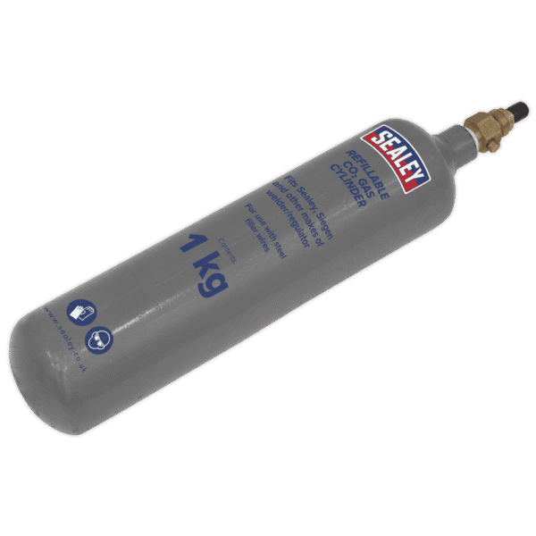 Refillable Carbon Dioxide Gas Cylinder 1kg