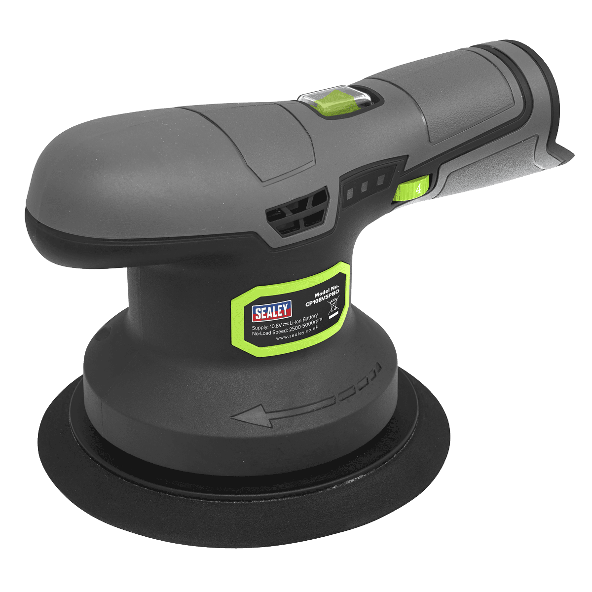 SV10.8 Series 150mm Cordless Dual Action Sander/Polisher 10.8V - Body Only - Image 5