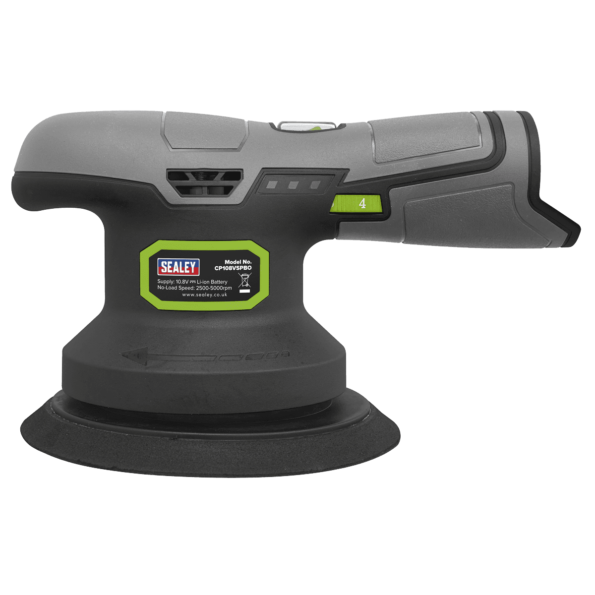 SV10.8 Series 150mm Cordless Dual Action Sander/Polisher 10.8V - Body Only - Image 2