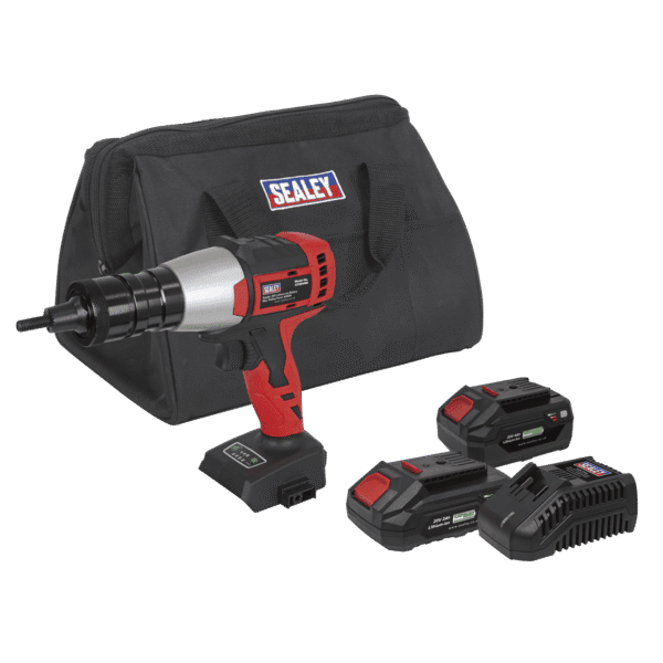 SV20 Series Brushless Cordless Nut Riveter 20V - 2 Batteries