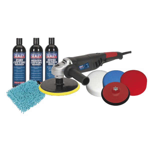 180mm Pro Polishing & Compounding Kit 1100W/230V