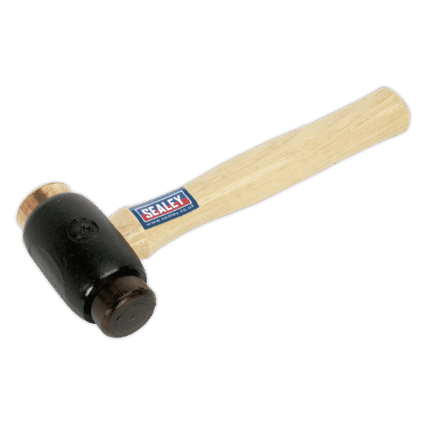 Premier Copper/Rawhide Faced Hammer with Hickory Shaft 3.5lb