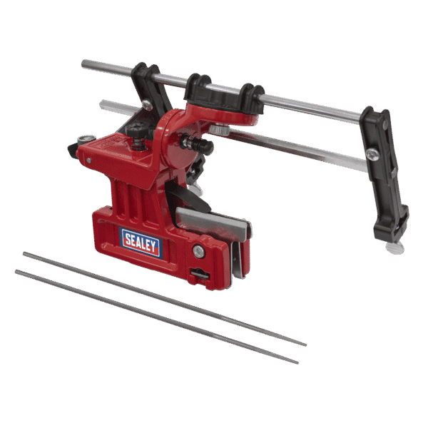 Bar Mounted Chainsaw Chain Sharpening Guide